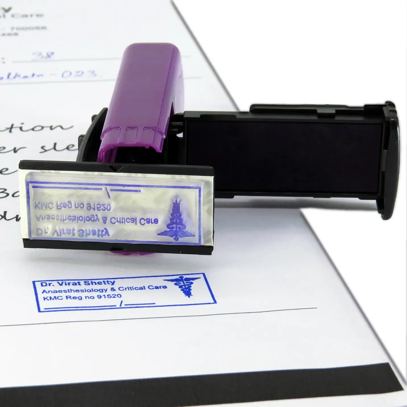 Top-notch Self-inking Pocket Logo Stamp